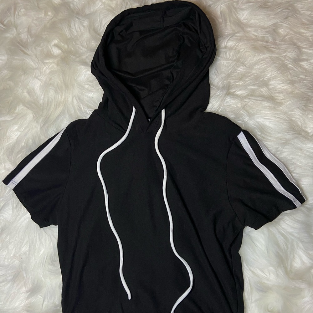 Hooded Crop Top